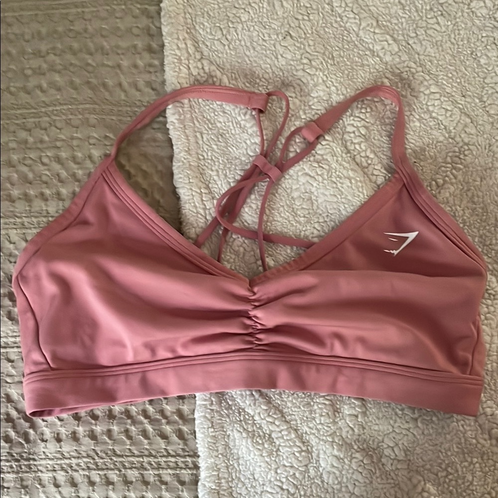 Gymshark Pink Crisscross Sports Bra Intimates